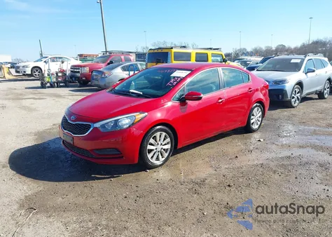 2015 Kia Forte Lx из США, поврежденный, VIN KNAFX4A66F5382012